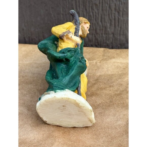 1996 Holiday Workshop Hand-Painted Resin Nativity Scene Replacement Shepherd 5" - Picture 5 of 5